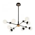 Люстра на штанге Arte Milano 277010/8 BK/GD Ferrara-71040