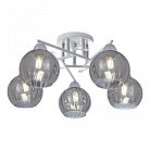 Люстра потолочная с плафонами Arte Milano 326508/5 WH+CR Amalfi