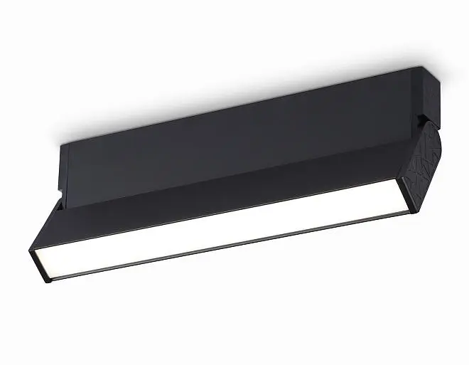Поворотный потолочный светодиодный светильник Ambrella light TA1821 BK