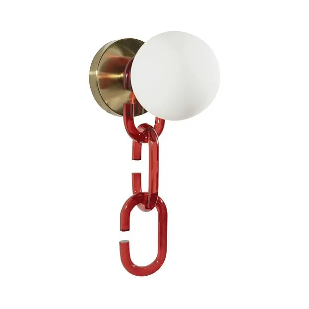 Бра Loft IT 10128W Red Chain
