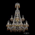 Люстра хрустальная Bohemia 1410/10+5/240/XL-91/2d G V1003