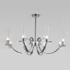 Люстра на штанге Eurosvet 60141/8 хром Rosher a060336
