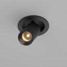 Встраиваемый светильник Maytoni C071CL-7W2.7K-B Focus LED