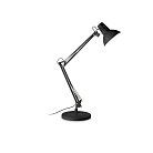 Настольная лампа Ideal Lux 265278 WALLY TL1 TOTAL BLACK