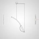 Подвесной светильник UVE 1 плафон. Цвет прозрачный Lampatron f-uve-1 8510-23536