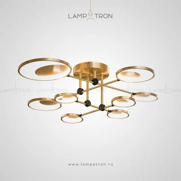 Потолочная люстра RISOR C Lampatron 3299-8160 Потолочная люстра RISOR C Lampatron 3299-8160