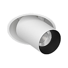Встраиваемый поворотный светодиодный светильник LeDron EVA DANNY MINI White-Black TRIAC 4000K