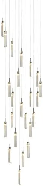 Подвесной светильник NEWPORT 4528+14/S chrome М0067061 Подвесной светильник NEWPORT 4528+14/S chrome М0067061
