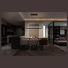 светильник подвесной, LED, 50W, 3000K Wertmark WE437.10.023 KORA