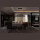 светильник подвесной, LED, 50W, 3000K Wertmark WE437.10.023 KORA