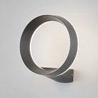 Уличный настенный светильник Elektrostandard 1710 TECHNO LED серый Ring a054932