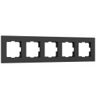 рамка Werkel W0052908 Slab черный софт a067785