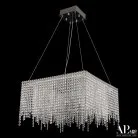 Люстра светодиодная хрустальная APL LED SH04.52.B.Ni.4000 Sicilia
