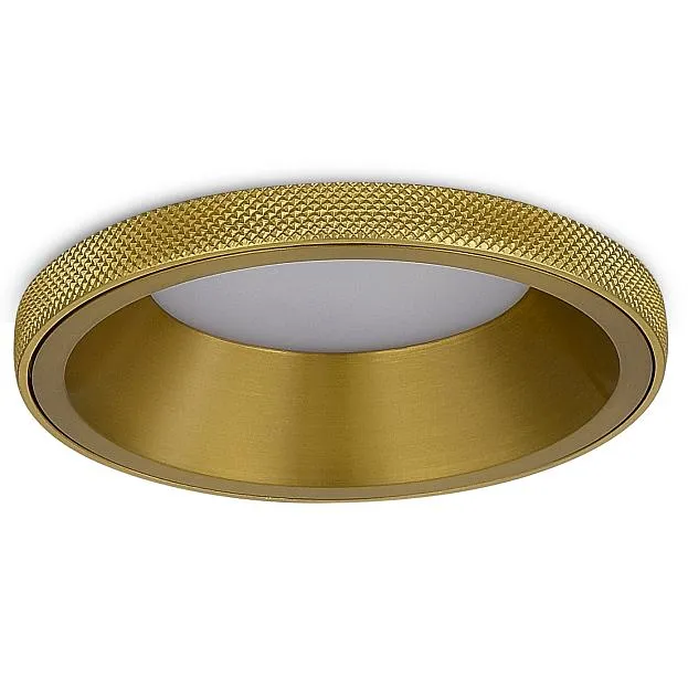 Светильник встраиваемый, под лампу GX53, D112xH33мм, IP20, латунь Donel DN15010R1Br DN15