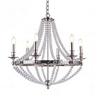 Подвесная люстра Chrome Bown Chandelier ImperiumLoft 75578-22 40.949.GL.TR.LSL