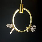 Подвесной Светильник Babetta Ring 1 L280 Brass 4000К 186736-23 ImperiumLoft