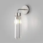 Настенный светильник со стеклянным плафоном Eurosvet 60163/1 никель a065759 Gilian