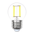 Лампочка светодиодная Uniel LED-G45-5W/WW/E27/CL/MB GLM10TR картон