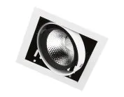 Встраиваемый светильник Ambrella Light T811 BK/CH 12W 4200K