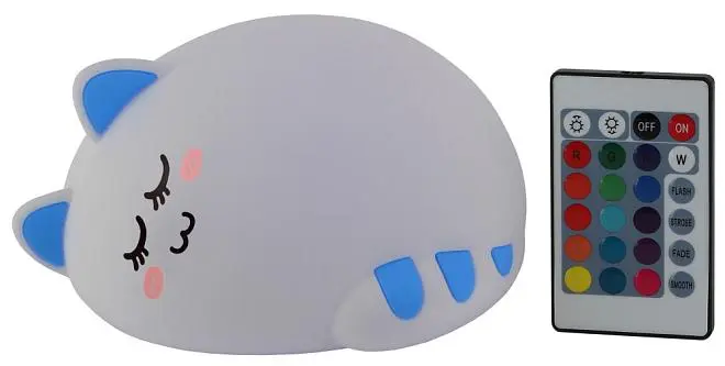 Ночник ЭРА NLED-415-2W-BU Ночник ЭРА NLED-415-2W-BU