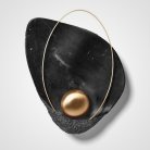 Настенный Светильник Clam Черный Мрамор ImperiumLoft 179695-22