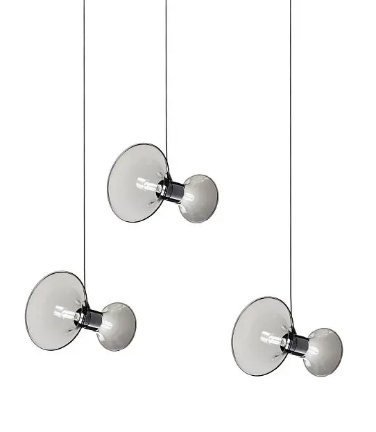 Подвесной светильник Lumina Deco LDP 6819-3 GY Warni Подвесной светильник Lumina Deco LDP 6819-3 GY Warni