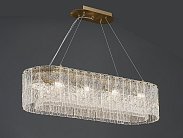 Подвесной светильник NEWPORT 10820/90 brass oval М0064784