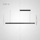 Реечный, рядный светильник HILL Размер XL Lampatron 6719-18371