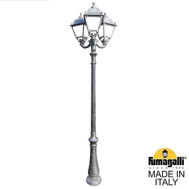 Парковый фонарь FUMAGALLI NEBO OFIR/SIMON 3L U33.202.R30.BYH27 Парковый фонарь FUMAGALLI NEBO OFIR/SIMON 3L U33.202.R30.BYH27