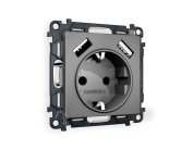 Комплект механизма электрической розетки Ambrella Volt MA659010 QUANT
