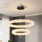 Кольцевые люстры и светильники OLSANG Тип B (2 кольца). Размер L Lampatron olsang-b-l 9080-25860