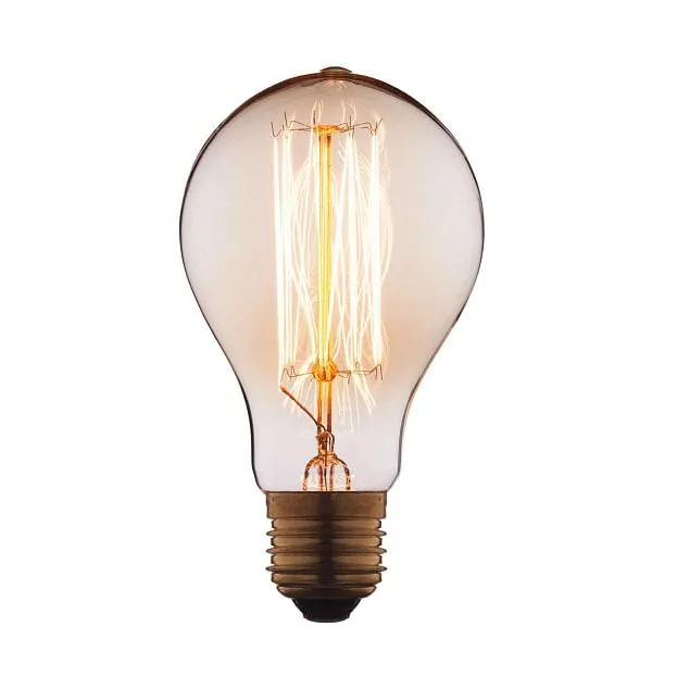 Лампа накаливания Loft It 7540-SC E27 40W груша прозрачная Edison Bulb