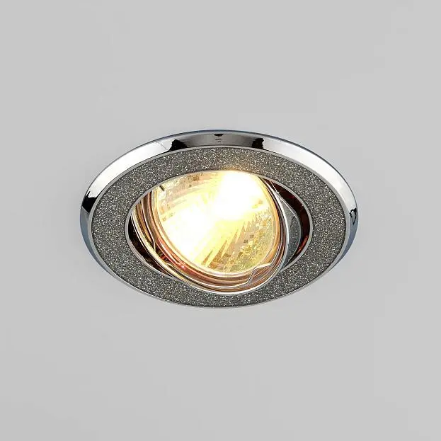 Встраиваемый светильник Elektrostandard 611 MR16 SL серебряный блеск/хром a032242 Встраиваемый светильник Elektrostandard 611 MR16 SL серебряный блеск/хром a032242