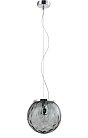 Светильник подвесной Crystal Lux MAYO SP1 D200 CHROME/GREEN 0942/201
