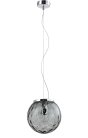 Светильник подвесной Crystal Lux MAYO SP1 D200 CHROME/GREEN 0942/201
