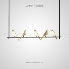 Реечный, рядный светильник NOMI L Lampatron 5072