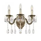 Бра с хрустальными подвесками Bohemia Ivele Crystal AL7901B10/3/175 A GB AL7901