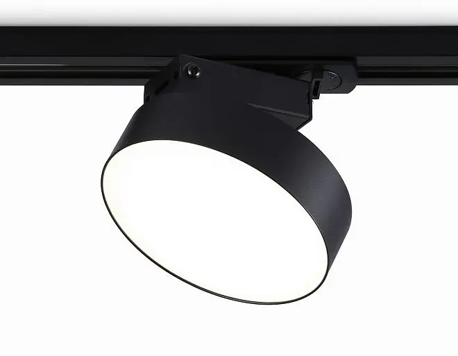 Трековый однофазный светодиодный светильник Ambrella light GL6842 BK Трековый однофазный светодиодный светильник Ambrella light GL6842 BK