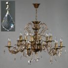 Подвесная люстра Ambiente 8888/6+6 PB New Leaf