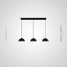 Готовая комбинация светильников TEODOR TRIO Цвет Черный Lampatron 7527-20984