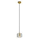 Подвесной светильник Belfast 6214-1 BR CL Pansy