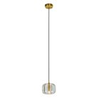 Подвесной светильник Belfast 6214-1 BR CL Pansy