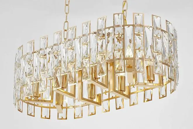 Подвесной светильник Lumina Deco LDP 7041-700-PR F.GD Florina Подвесной светильник Lumina Deco LDP 7041-700-PR F.GD Florina
