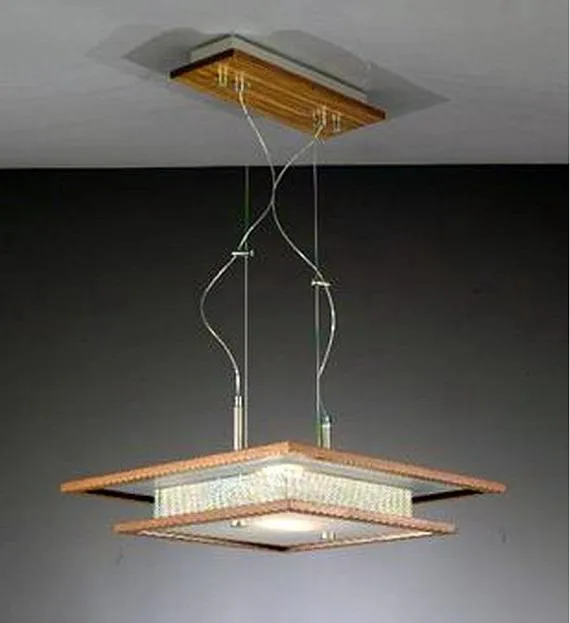 Подвесная люстра Reccagni Angelo L 394/G.02 Zebrano 394