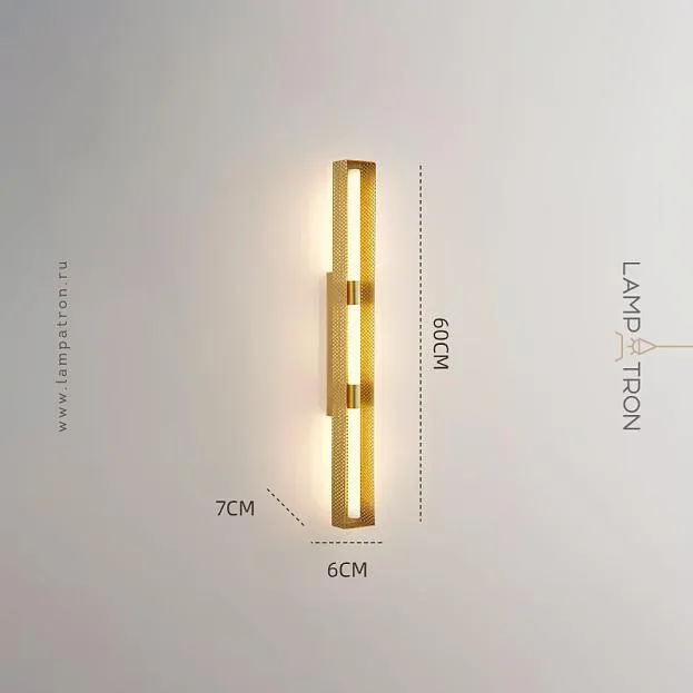 Бра ERKER WALL Размер S. Цвет латунь Lampatron f-erker-wall-s-brass 8515-23562 Бра ERKER WALL Размер S. Цвет латунь Lampatron f-erker-wall-s-brass 8515-23562