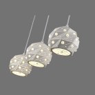 светильник подвесной, E27, 3x60W Wertmark WE263.03.006 Delfina