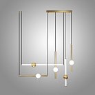 Подвесной светильник WAND COMBO L5 Brass ImperiumLoft 345133-23 wand-combo01