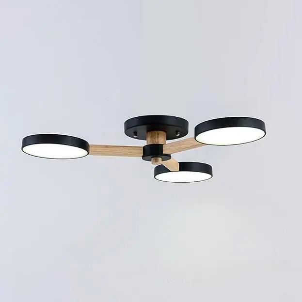 Потолочная Люстра Turna 3 Black ImperiumLoft 178331-26 Потолочная Люстра Turna 3 Black ImperiumLoft 178331-26