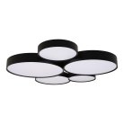Потолочная светодиодная люстра Loft IT 10218 Black Drum
