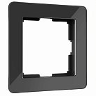 Рамка на 1 пост Werkel W0012708 Acrylic черный a059316